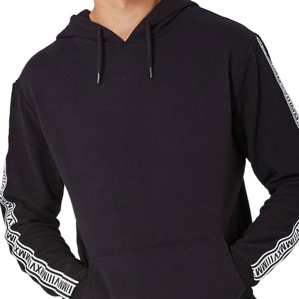 Topman Roman Numeral Tape Hoodie - Picture 4 of 6